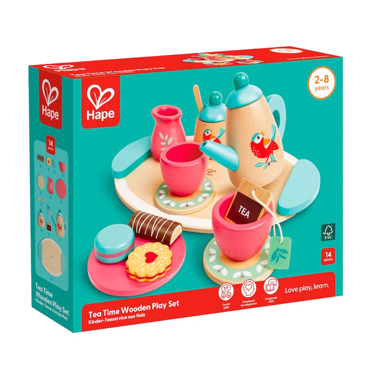 Hape drveni čajnik