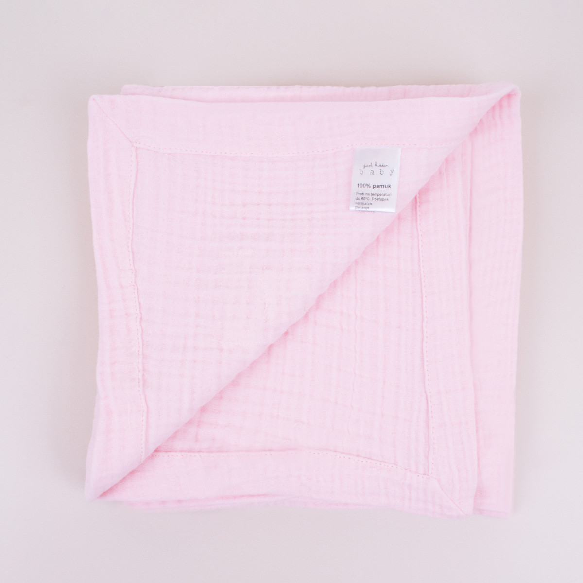 Just kiddin baby muslin prekrivač, 80x100cm