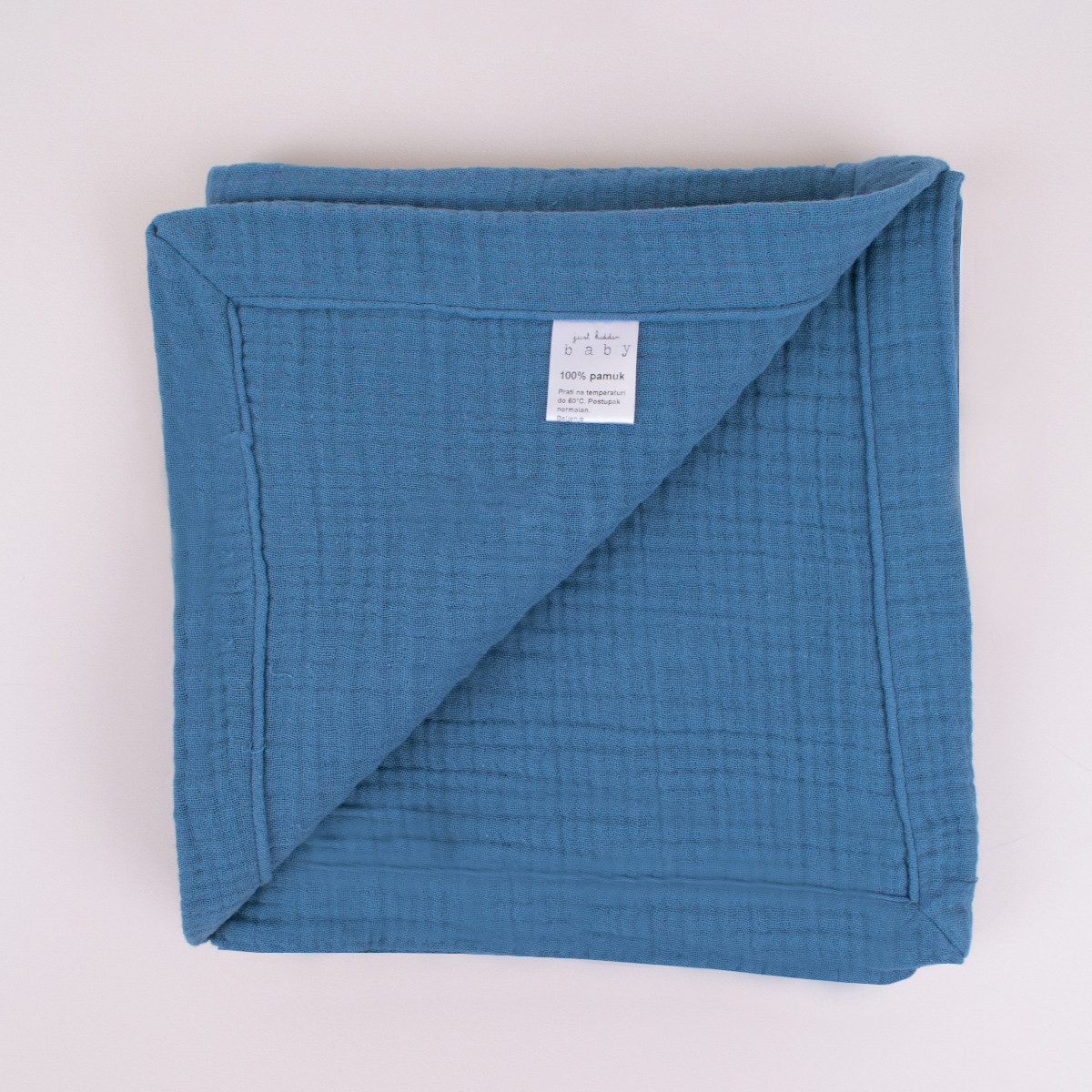 Just kiddin baby muslin prekrivač, 80x100cm