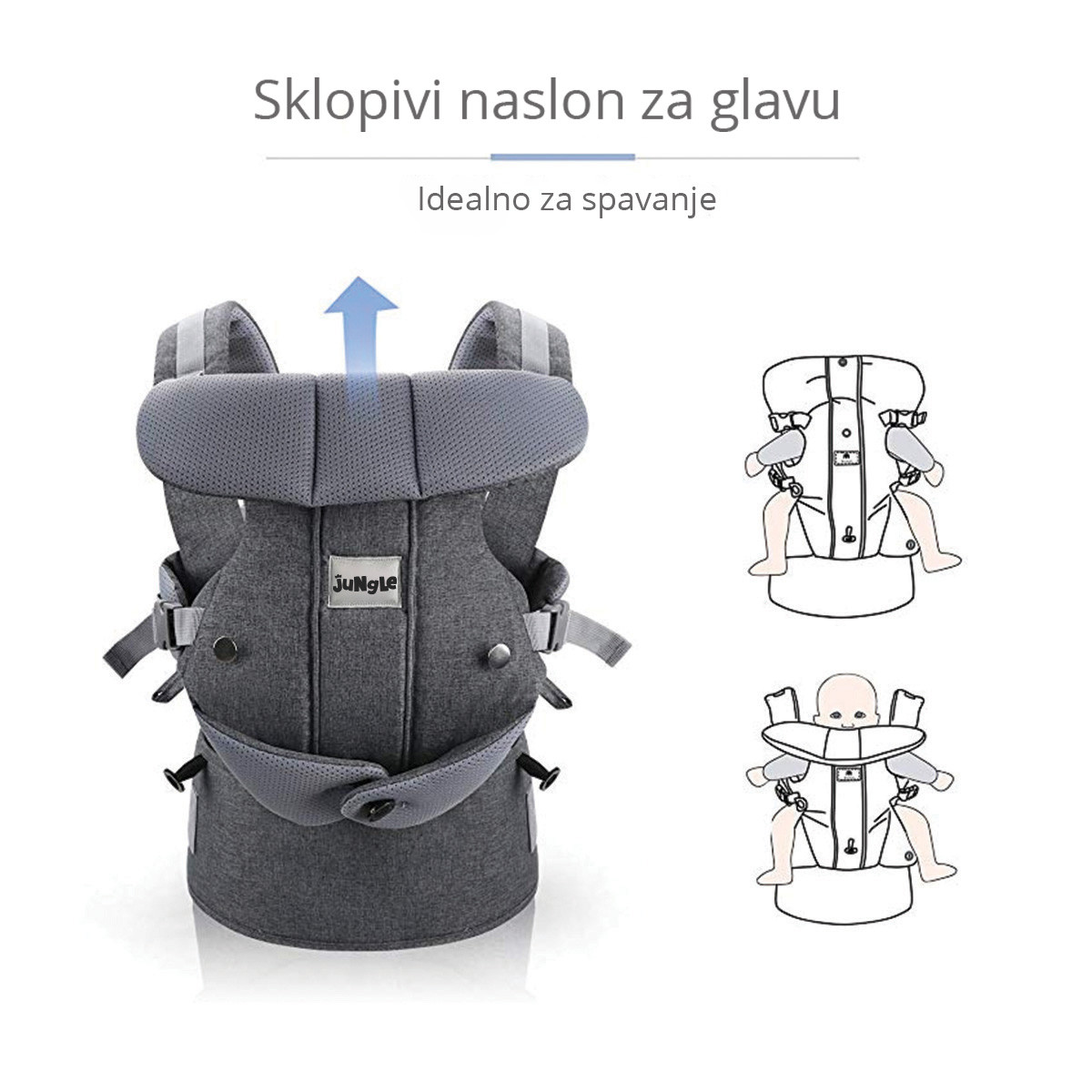 Jungle kengur nosiljka 4u1