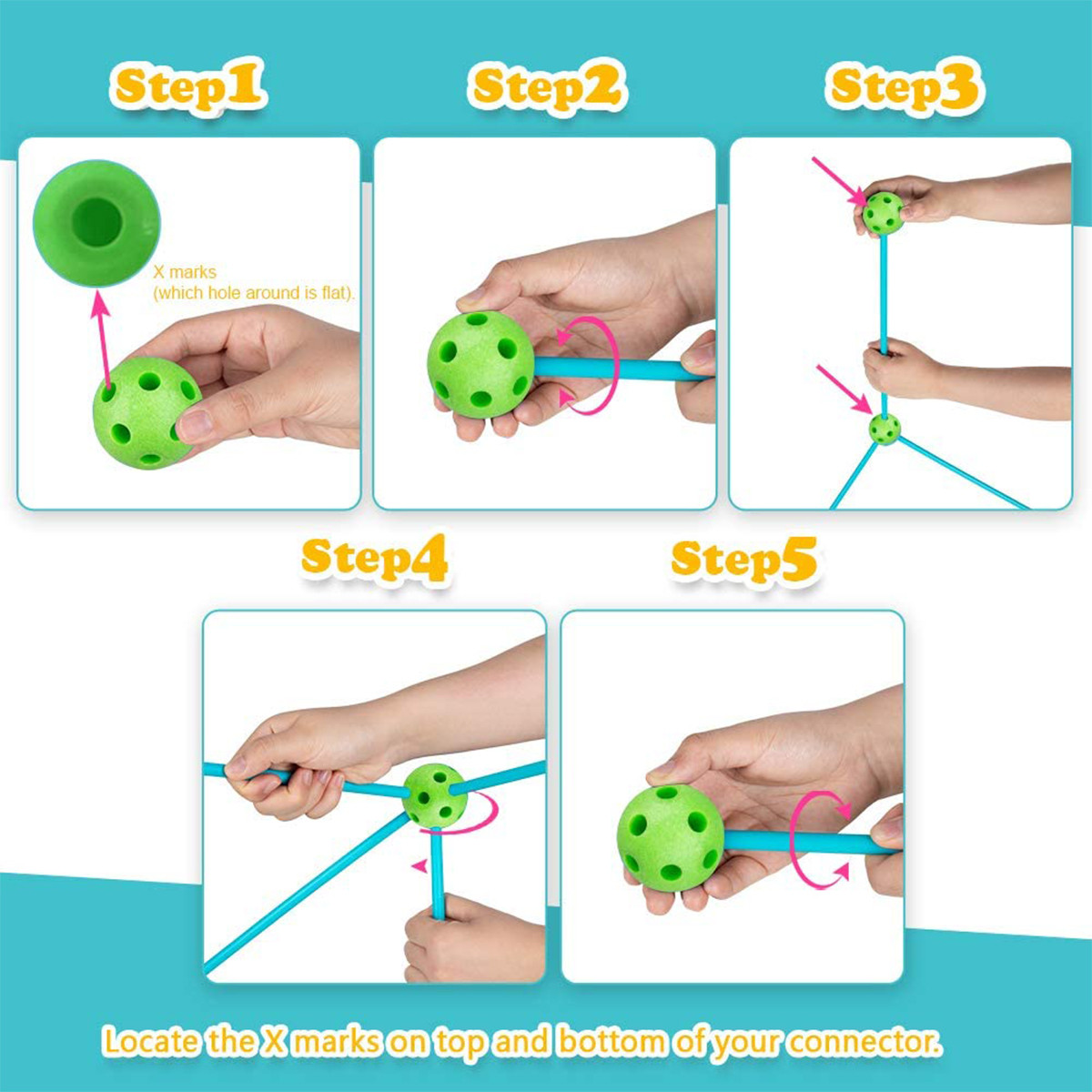 Jungle set za izgradnju 3D konstrukcije