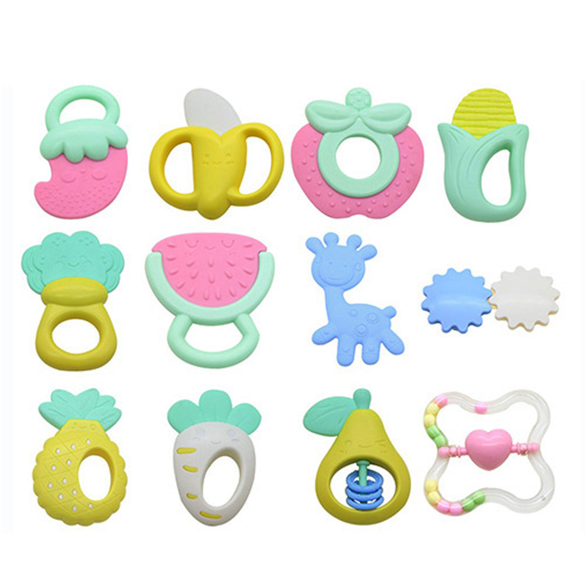 Jungle set bebi glodalica 12 kom