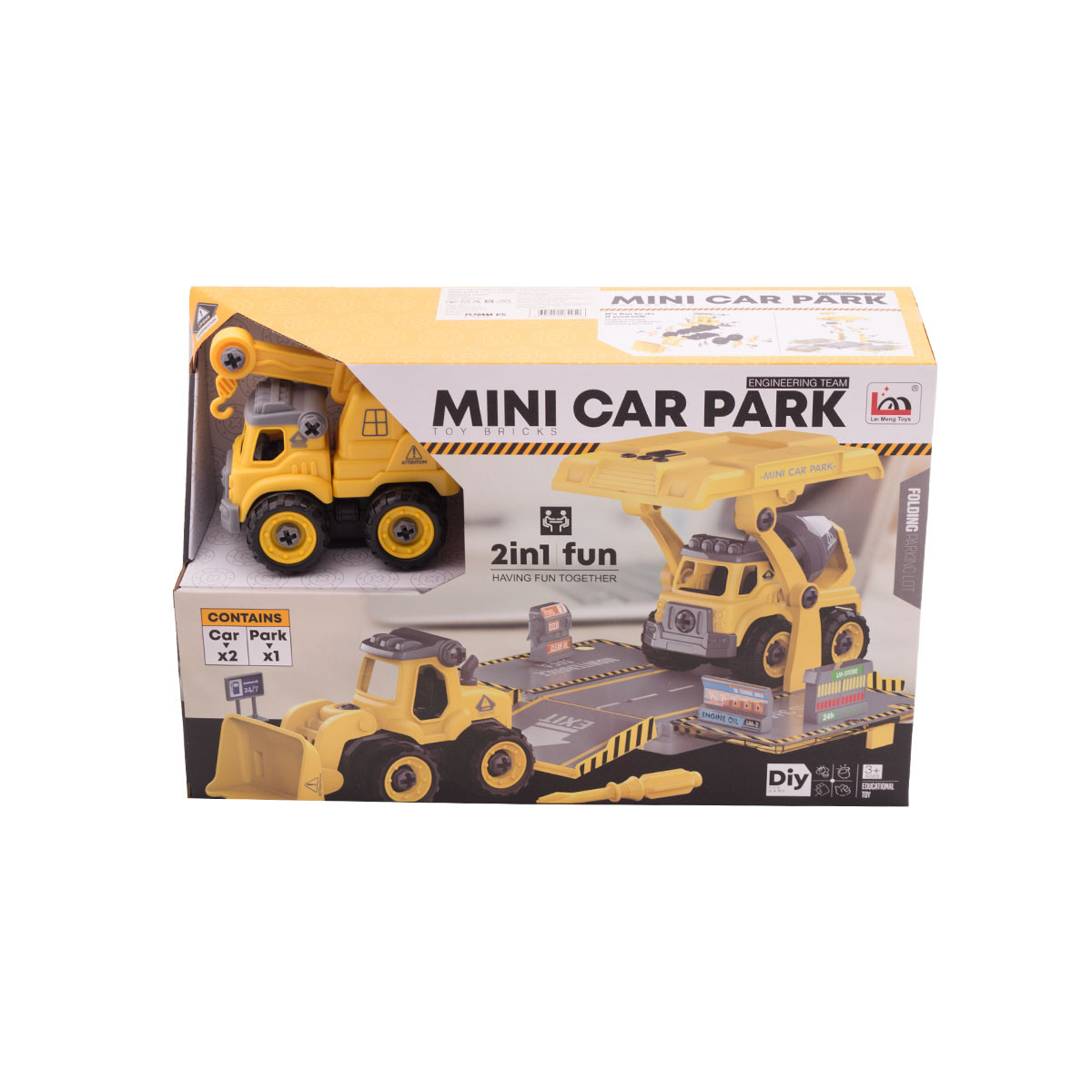 Jungle bager i kran set na šrafljenje