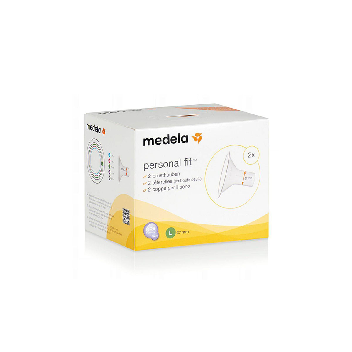 Medela levak za grudi 2/1, 27mm