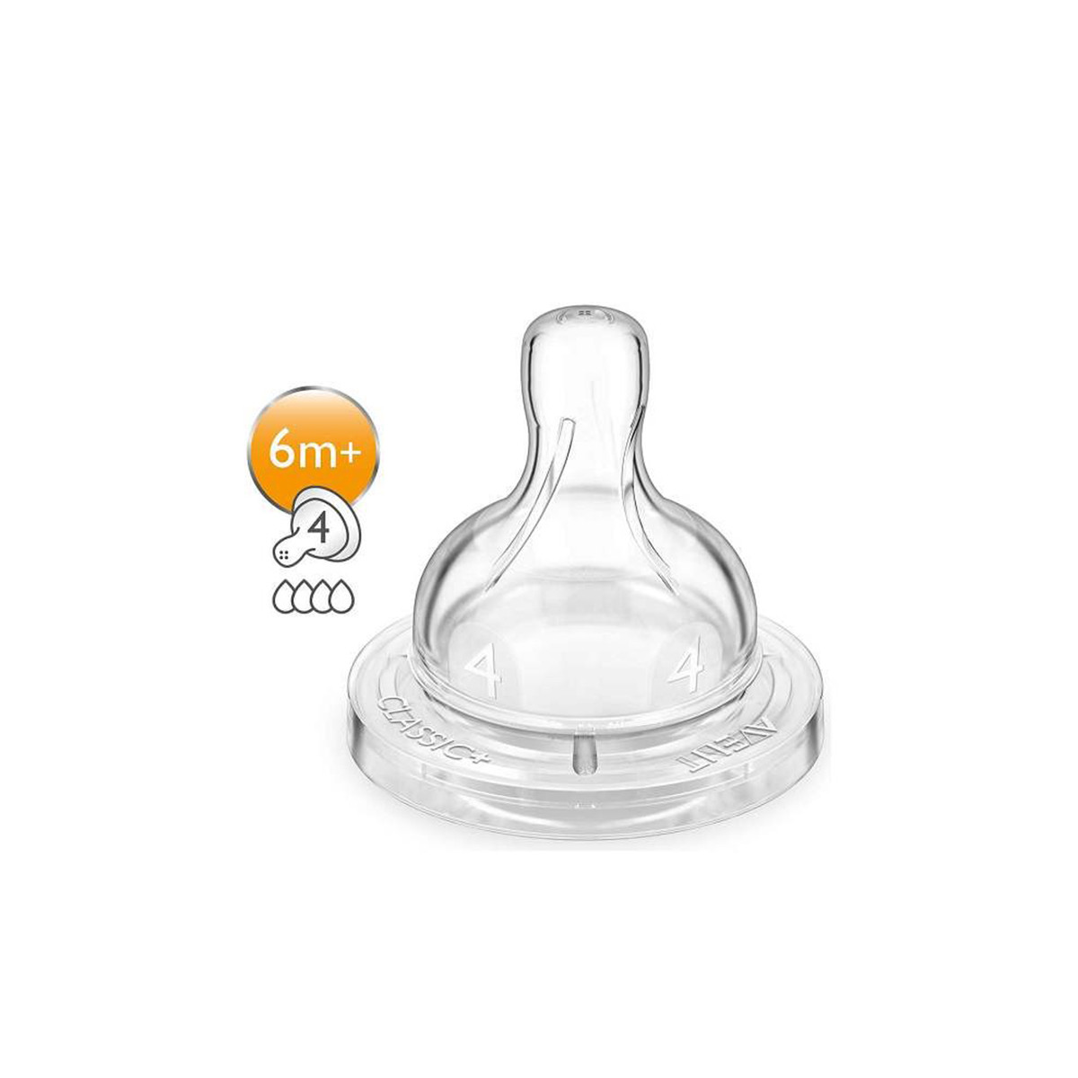 Avent cucla classic brzi protok, 6m+