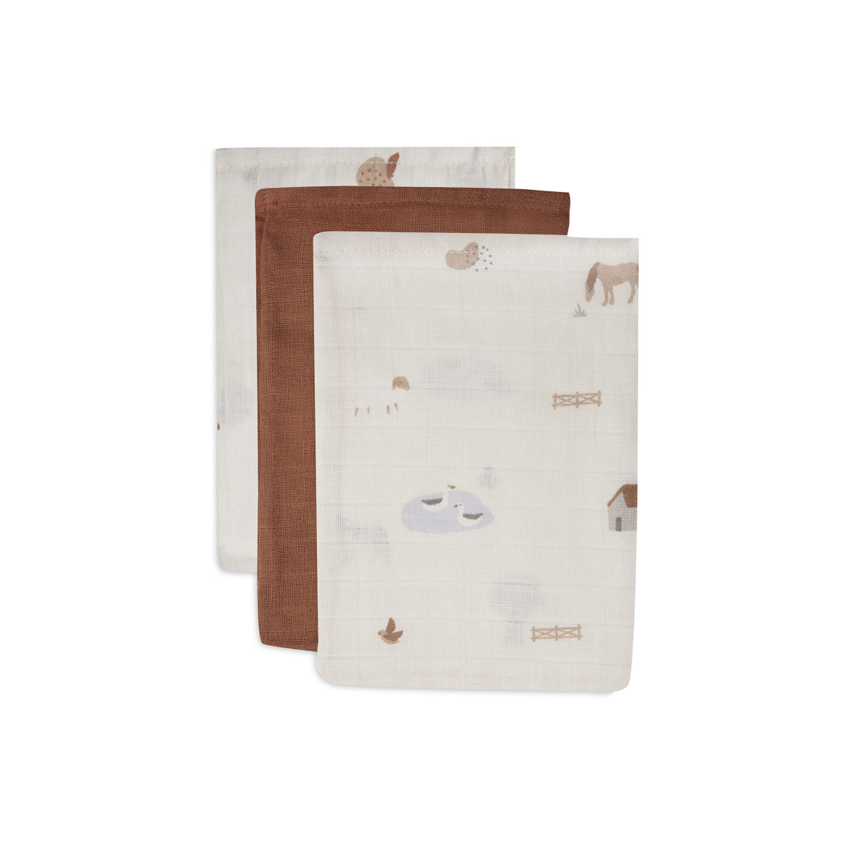 Jollein muslin krpice 3/1, 15x20cm