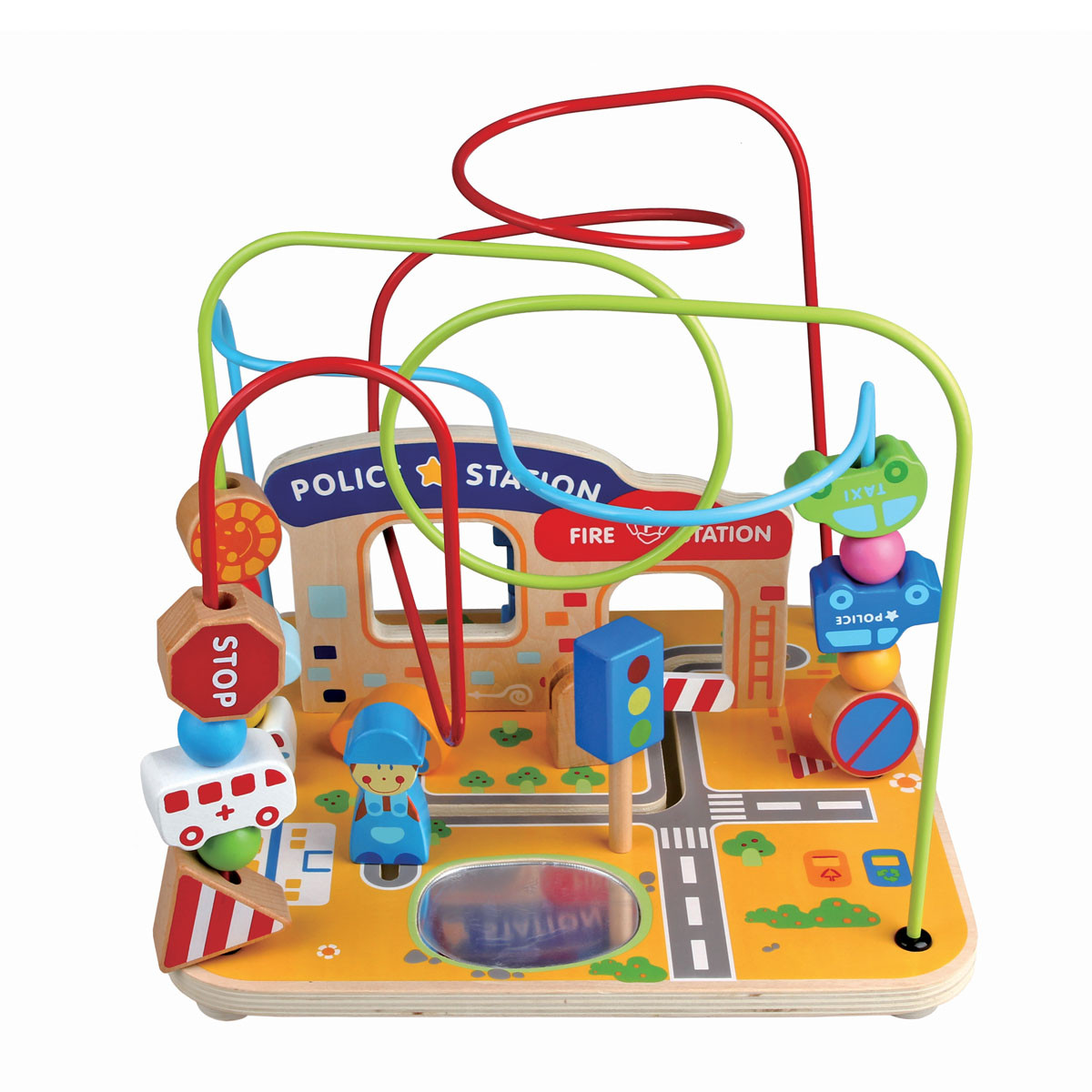 Pino drveni Didaktički rolerkoster grad