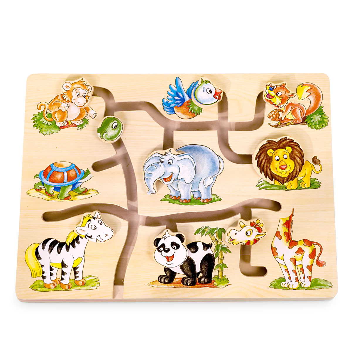 Pino drveni lavirint -Džungl