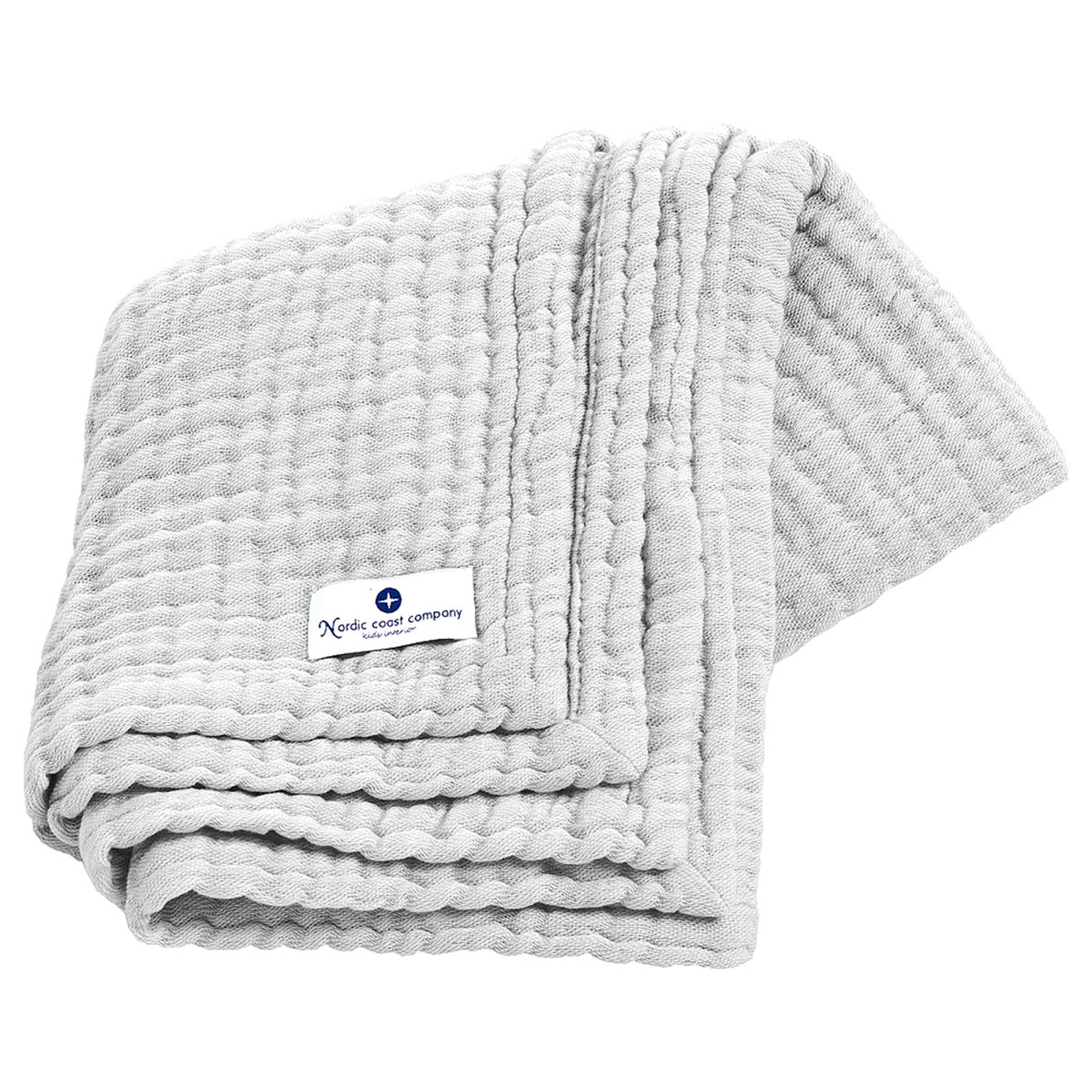 Nordic Coast muslin prekrivač4/1, 80x80cm