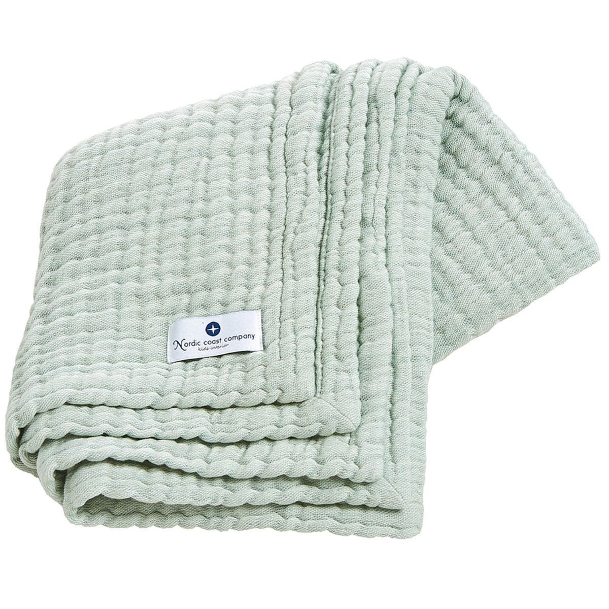 Nordic Coast muslin prekrivač4/1, 80x80cm