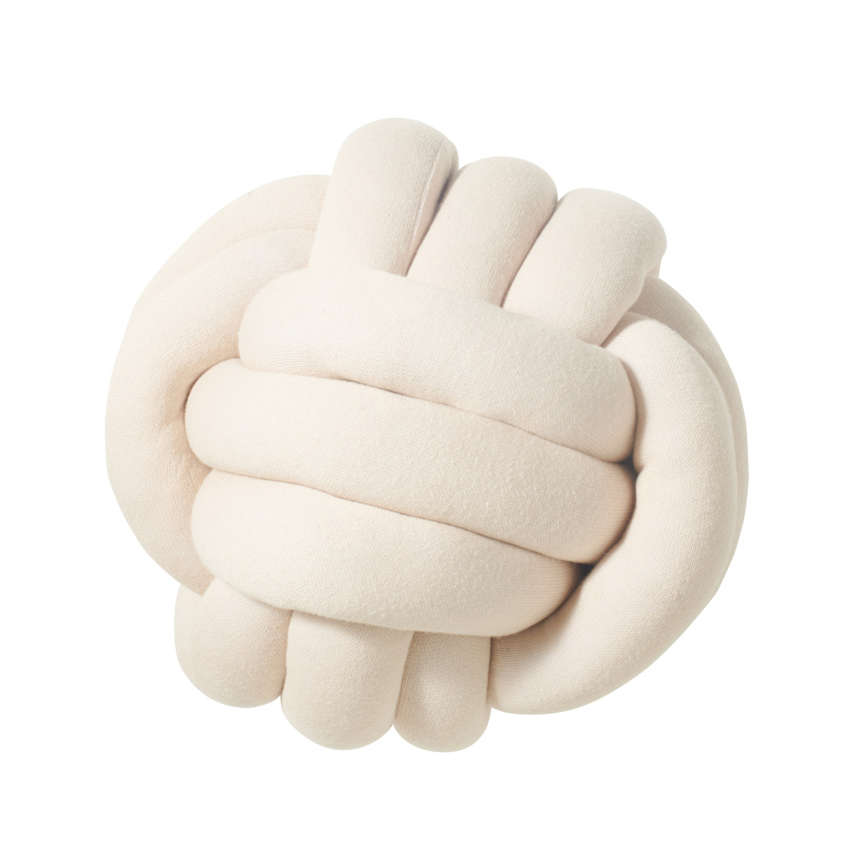 Nordic Coast pleteni jastuk čvor, 40x40cm