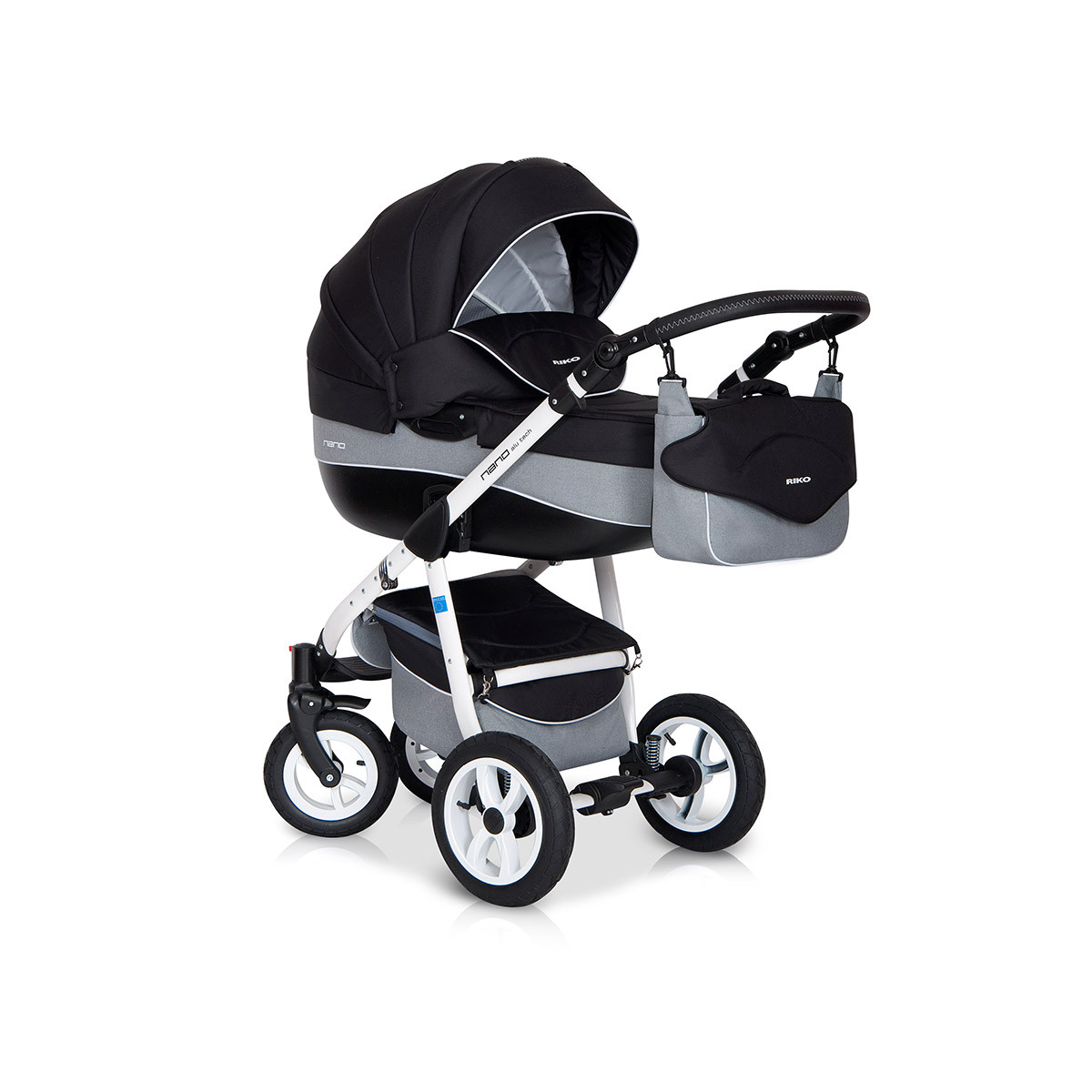 Riko NANO kolica 3u1 Carbon, 0m+