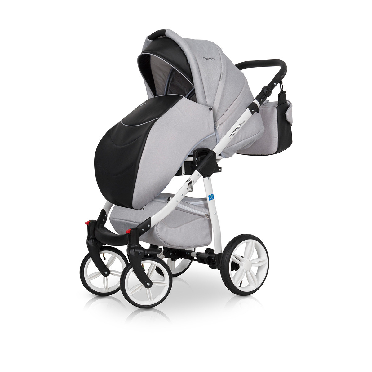 Riko NANO ECCO kolica 3u1 Carbon, 0m+