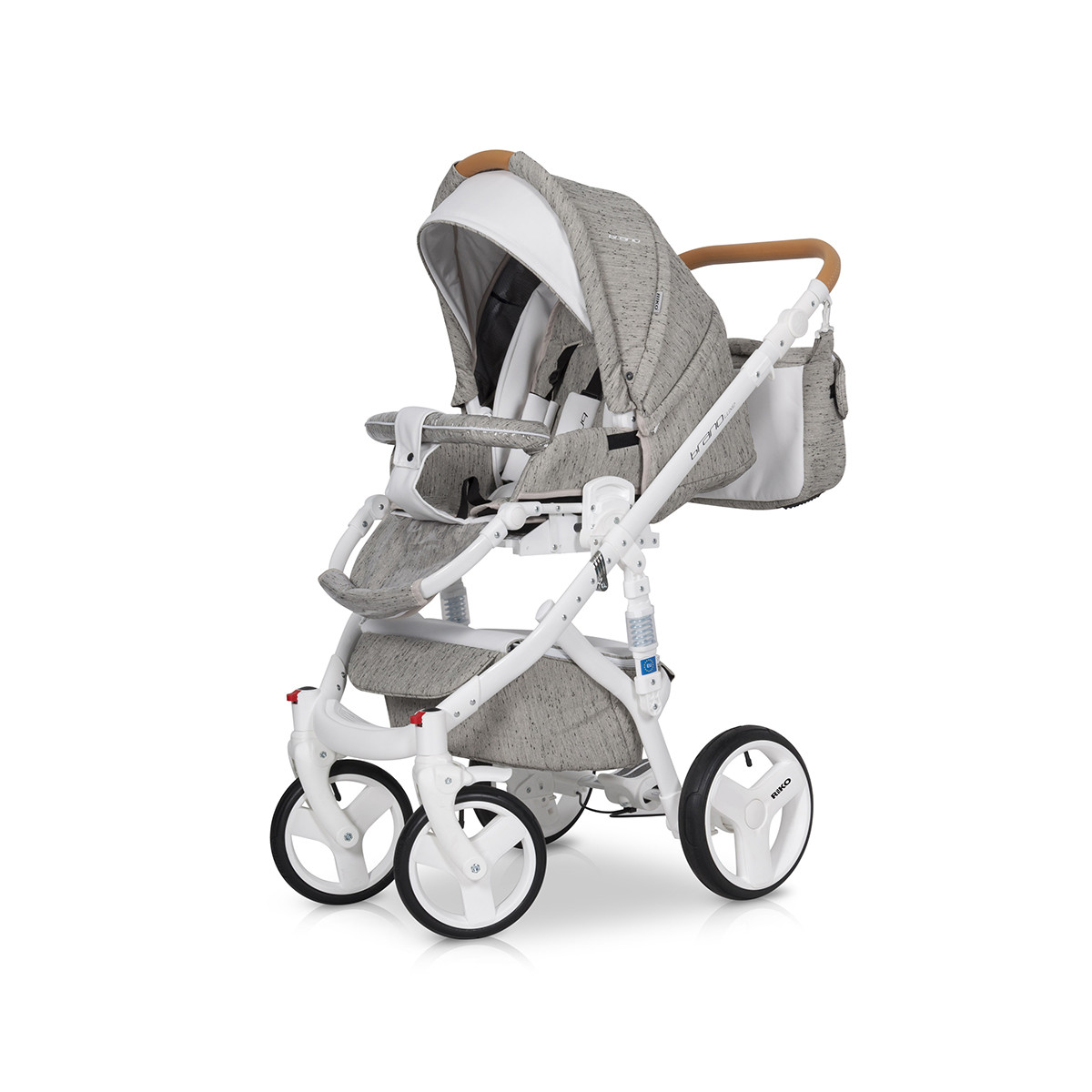 Riko BRANO LUX kolica 3u1 Latte, 0m+