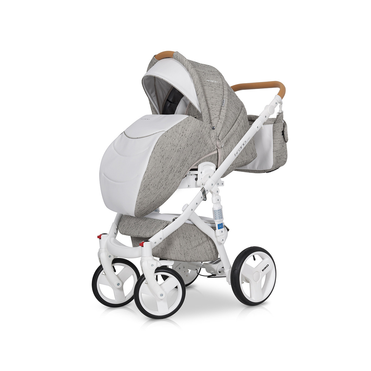 Riko BRANO LUX kolica 3u1 Latte, 0m+