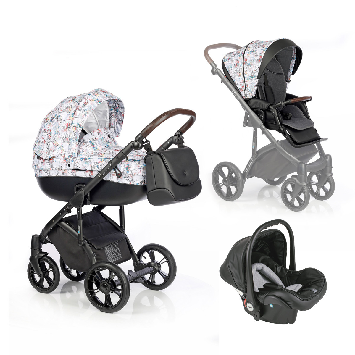 Roan BASS kolica 3u1 Love Poster, 0m+