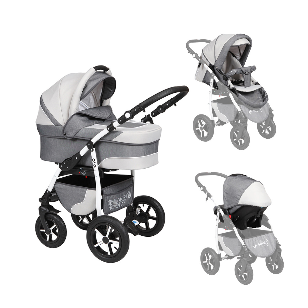 Baby merc Q9/47 kolica 3u10m+