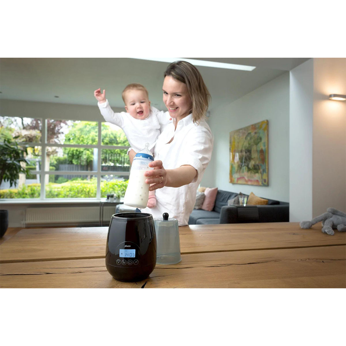 Alecto grejač  za flašice