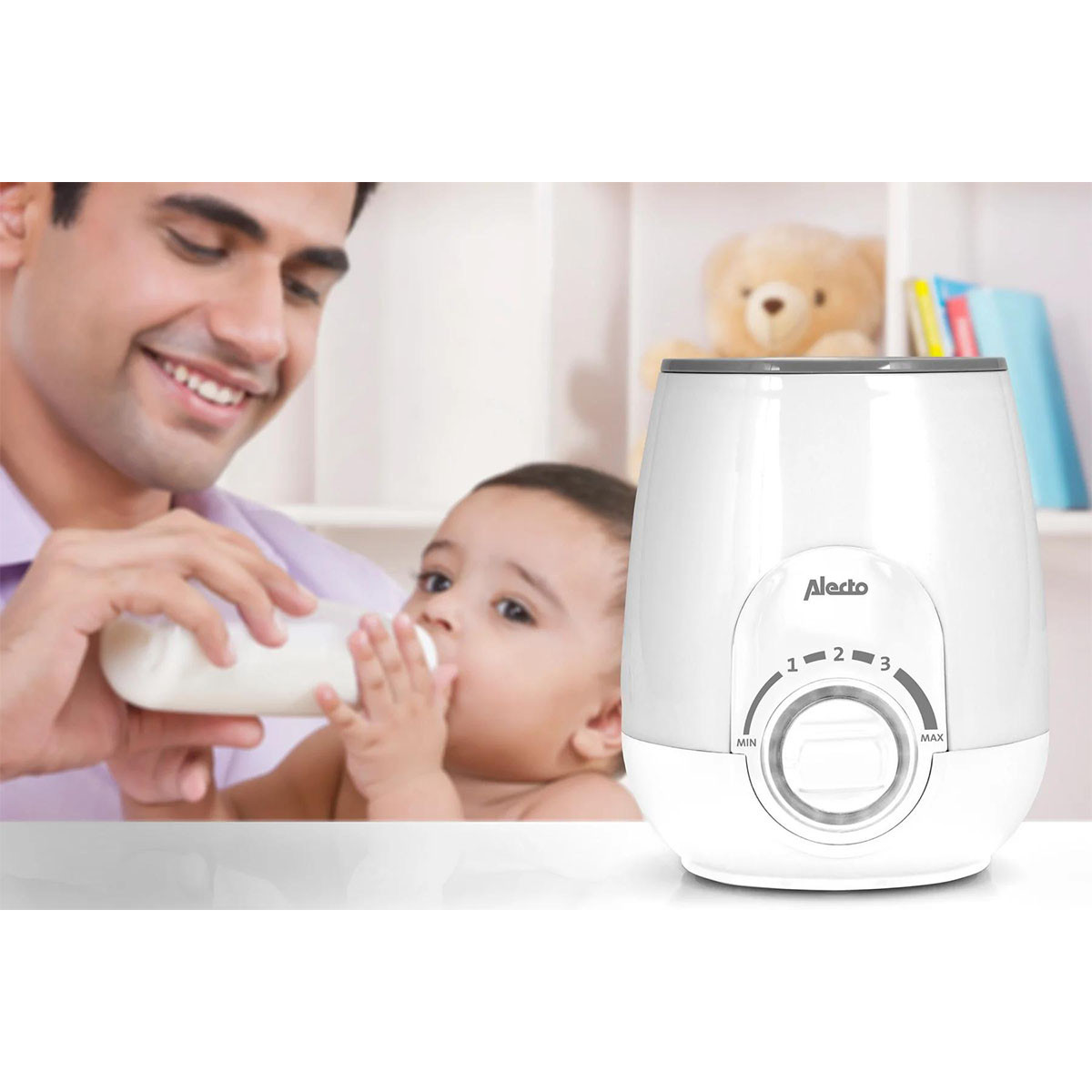 Alecto grejač  za flašice