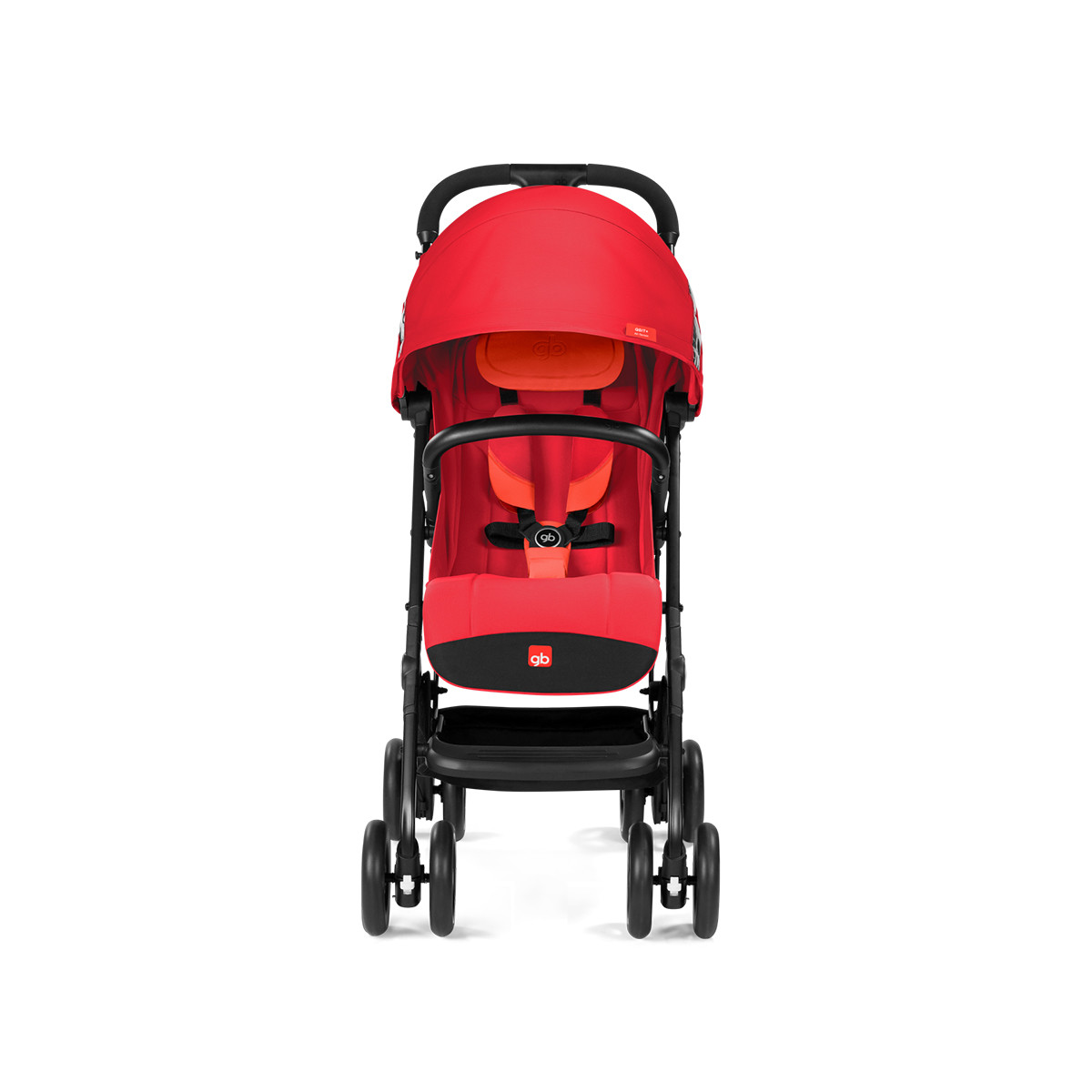 GB kolica Qbit+, all terrain red rose 0m+
