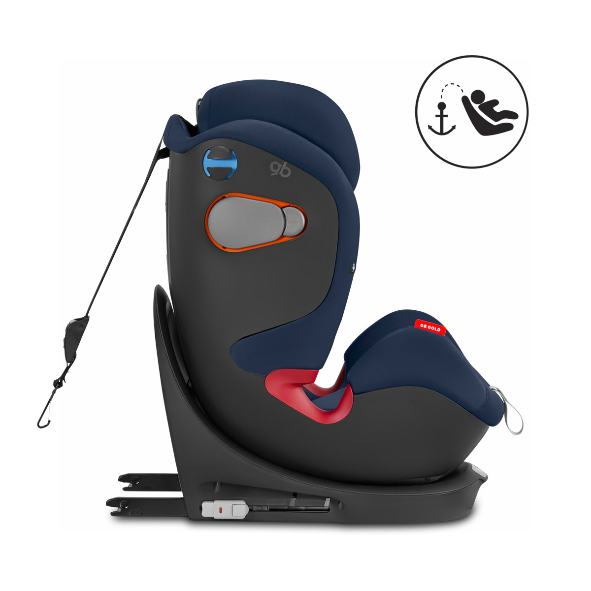 GB autosedište Uni-all 0-36kgVelvet black