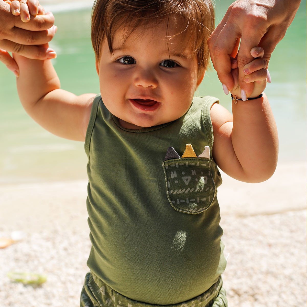 Just kiddin baby bodi atlet 