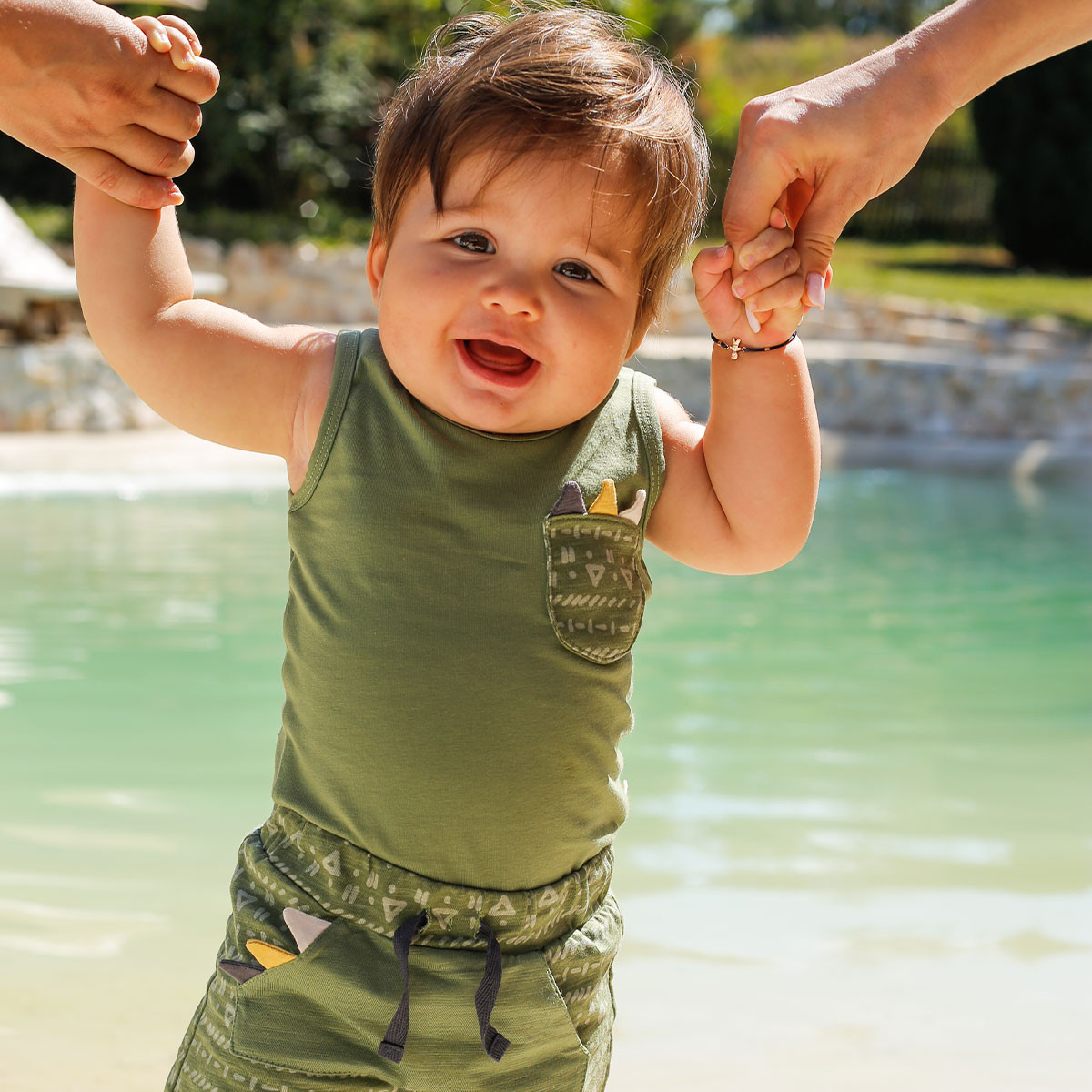 Just kiddin baby bodi atlet 