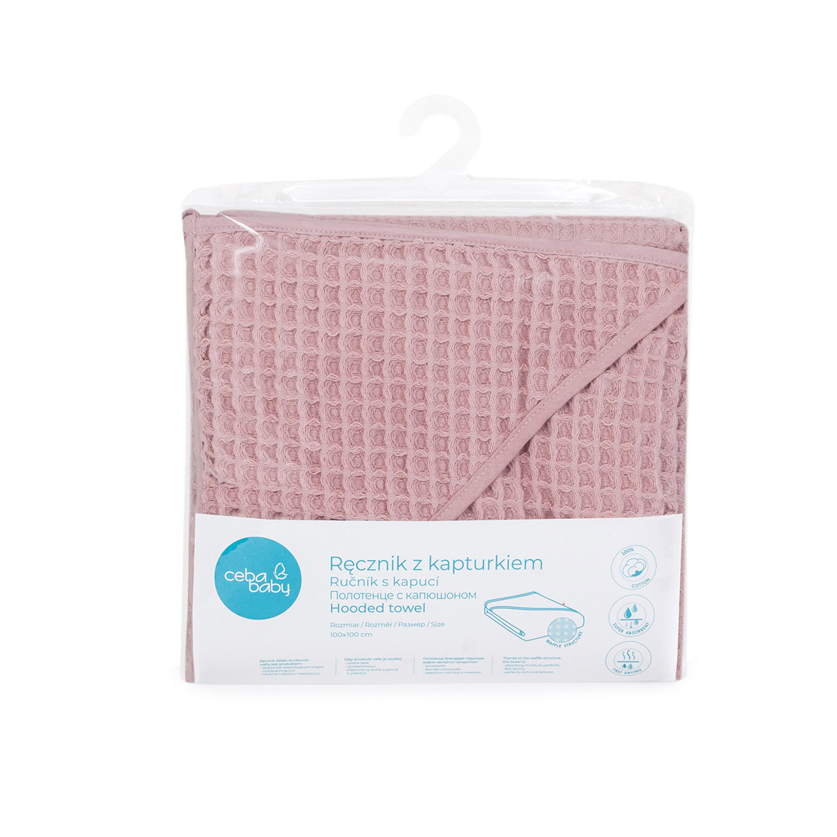 Ceba peškir sa kapuljačom