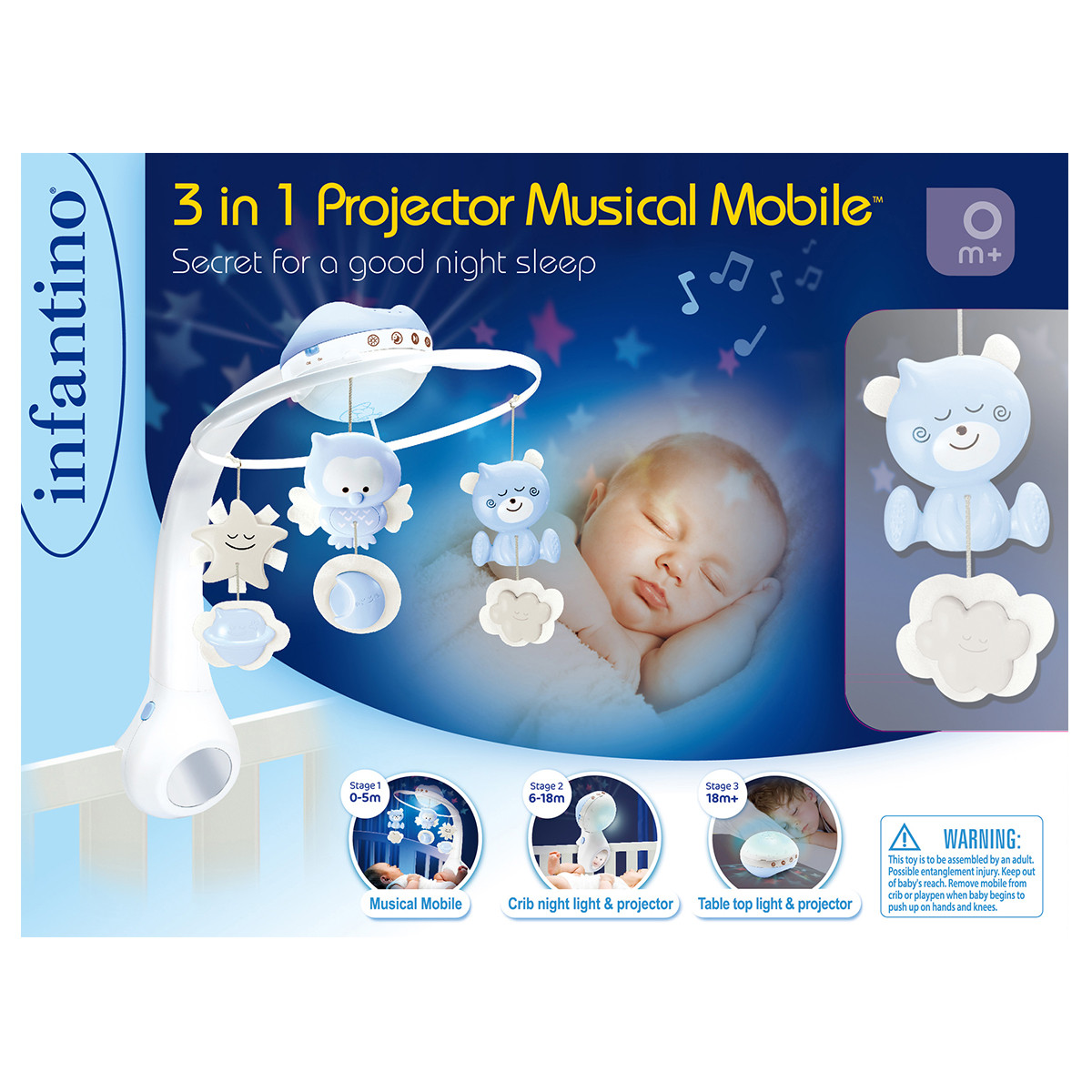 Infantino 3/1 muzička vrteška