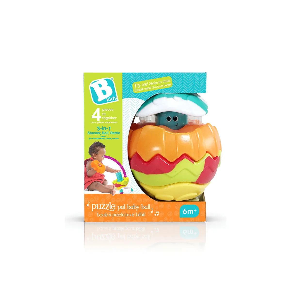 B kids edukativna igračka puzzle pal baby ball