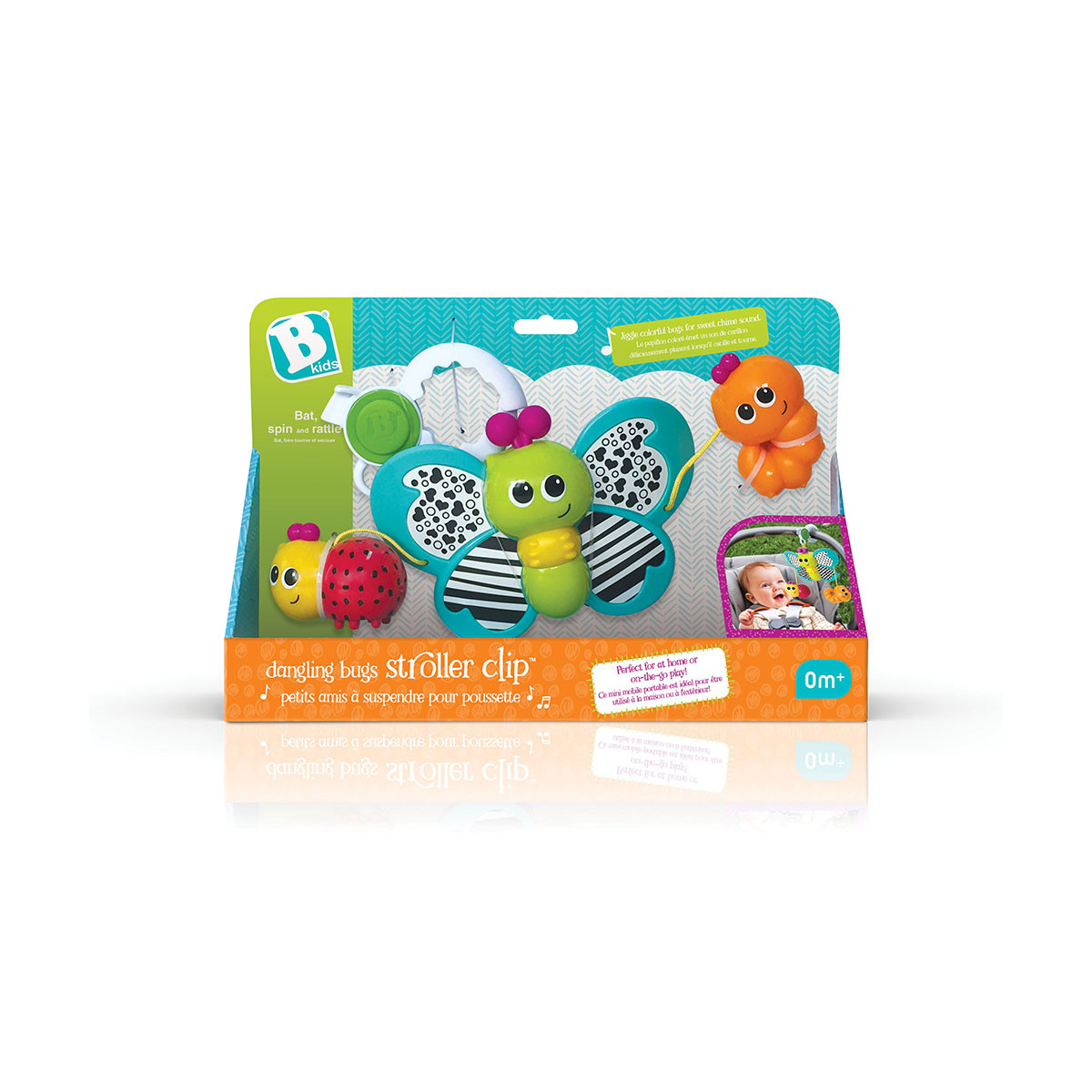 B kids igračka za kolica dingle-dangle bug