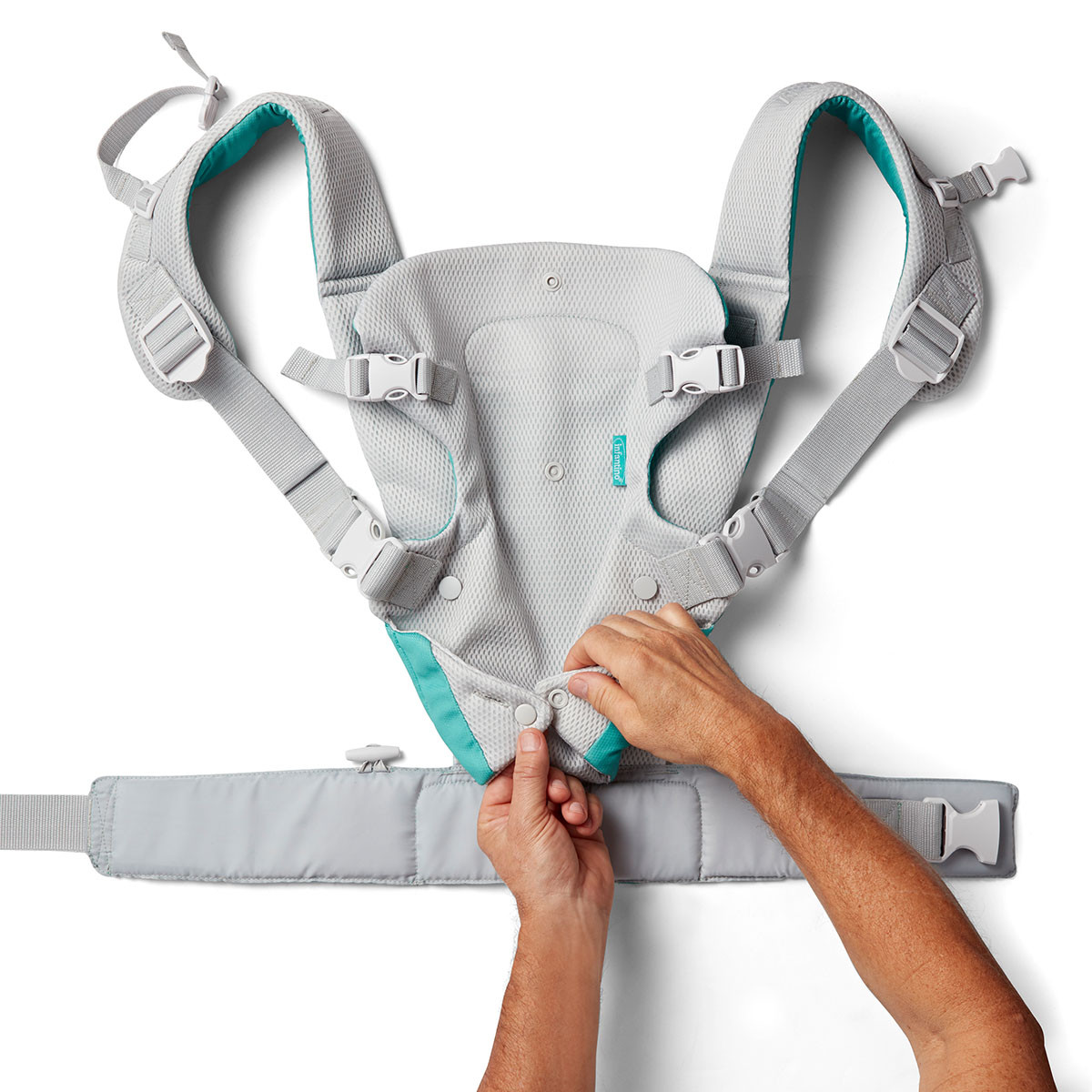 Infantino  kengur nosiljka Flip 4 u 1, Light & Airy