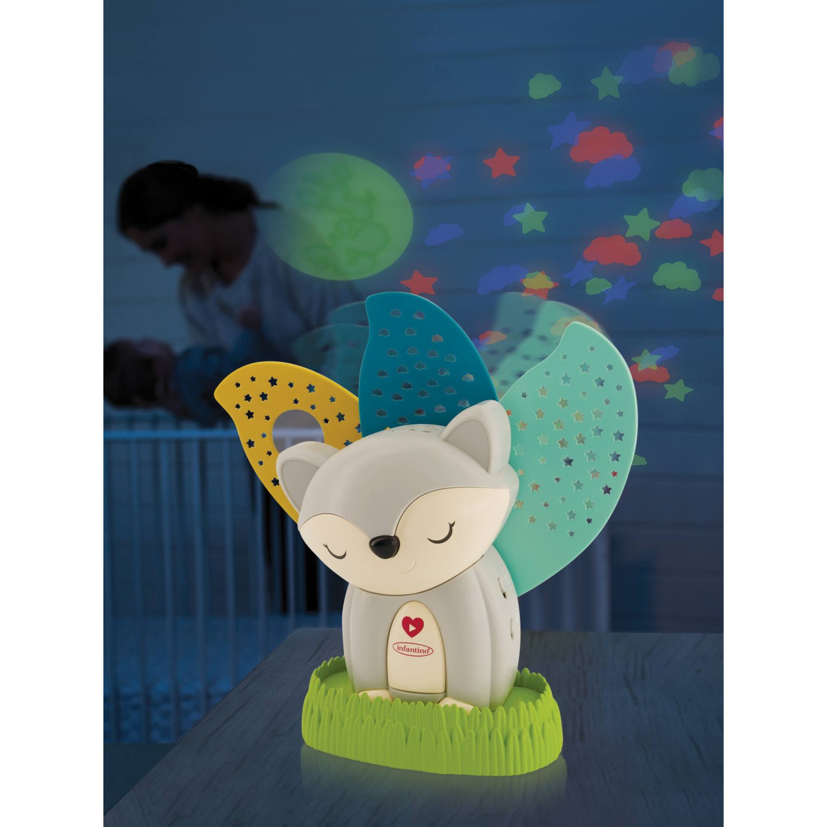 Infantino projektor igračka sauspavankama