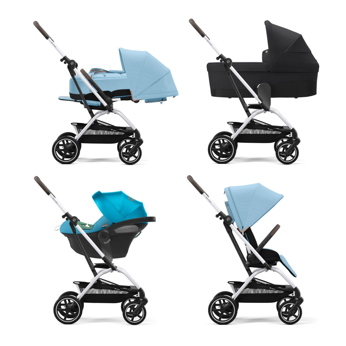 Cybex kolica Eezy S Twist+2, Beach Blue