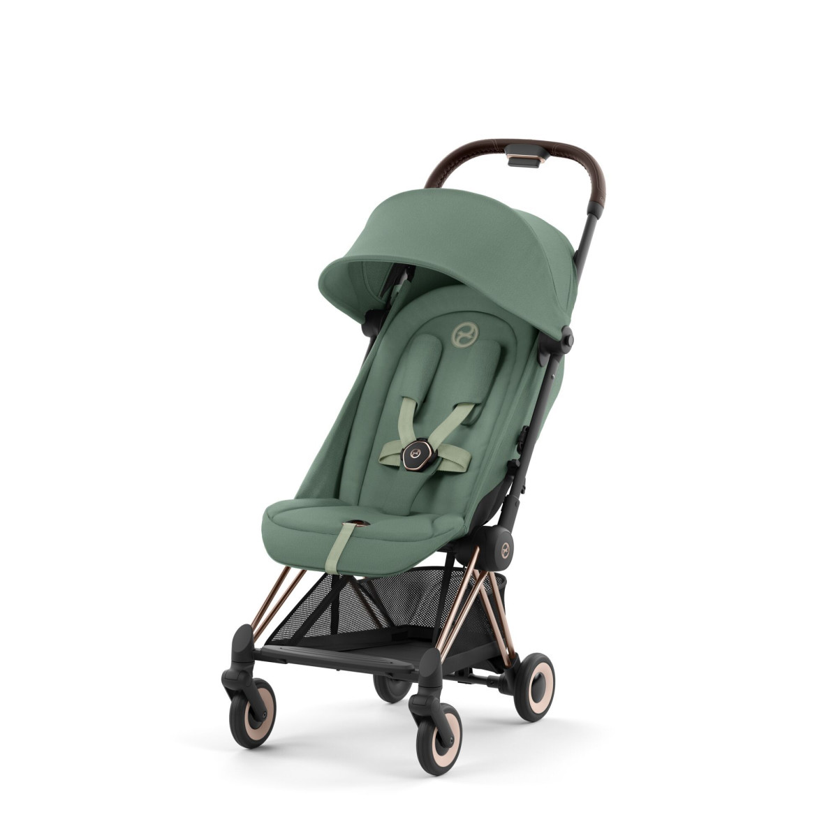 Cybex kolica Coya, Leaf Green/Rosegold Frame