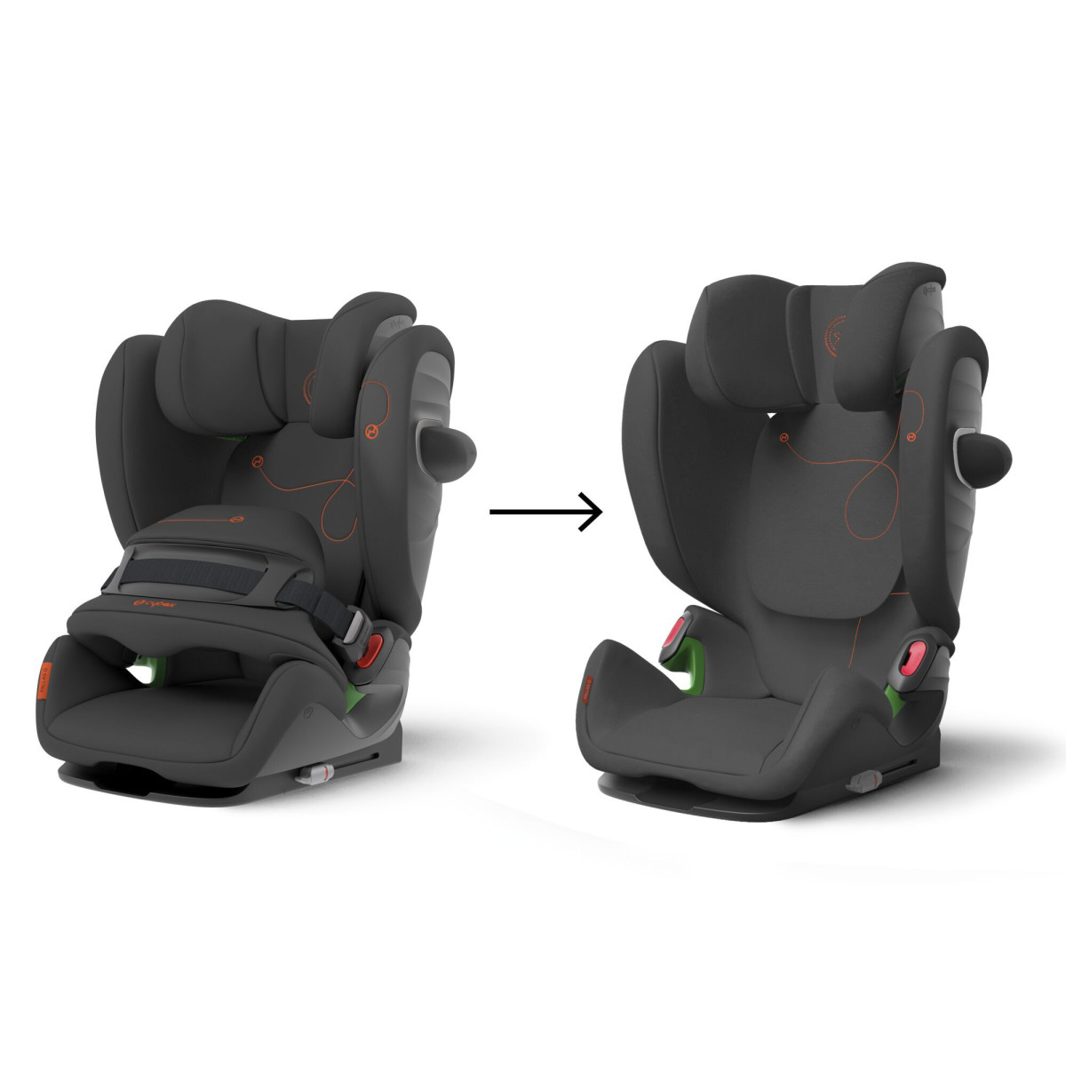 Cybex autosedište Pallas G i-Size 9-50kg, Lava Grey