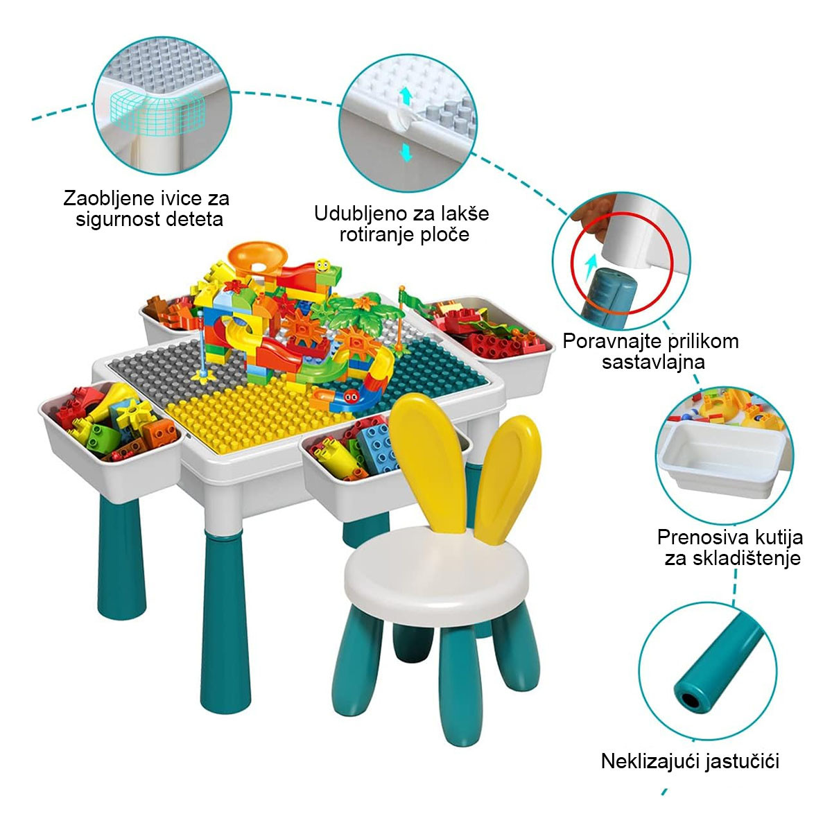 Jungle sto sa kockama