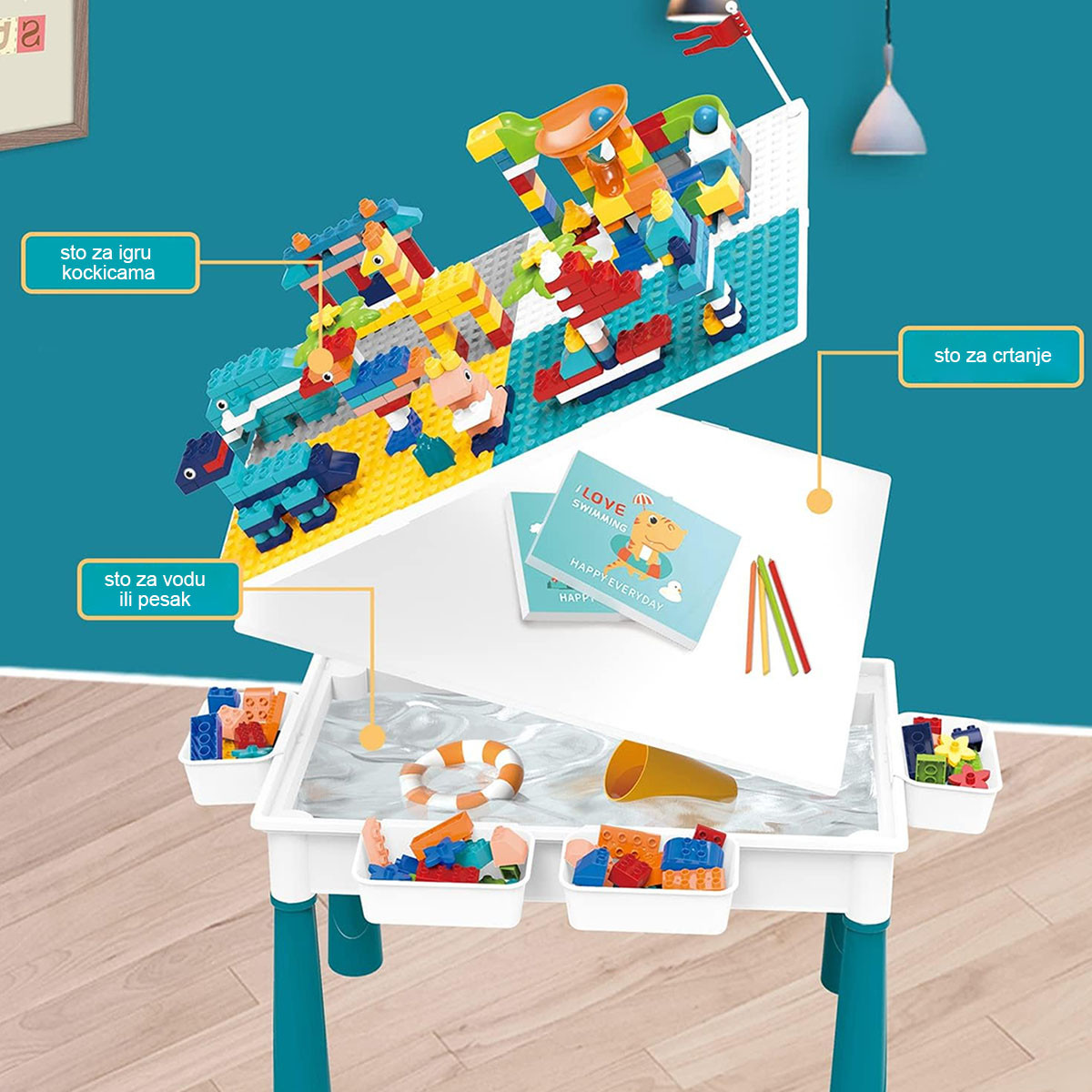 Jungle sto sa kockama