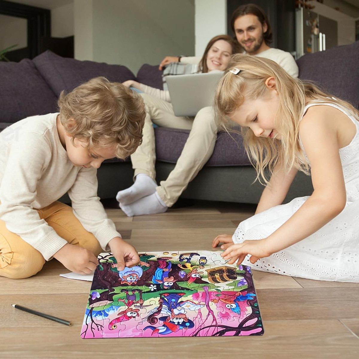 Cogo kocke Snow Princess, 61x39x52cm