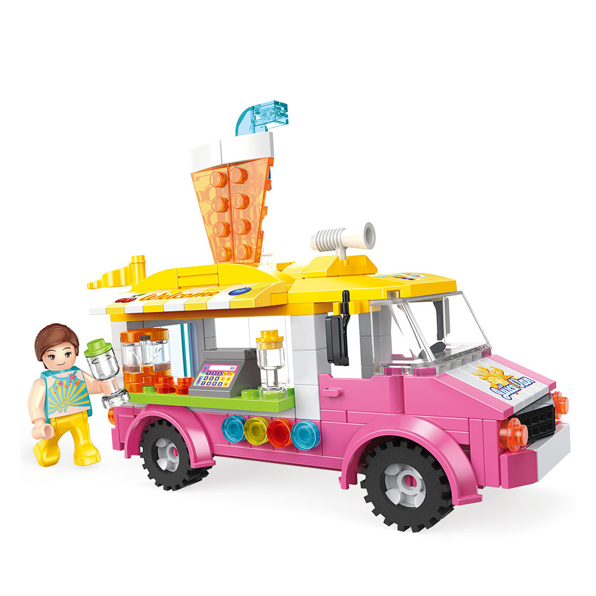 Cogo kocke Juice Van, 16.5x7.8x12cn