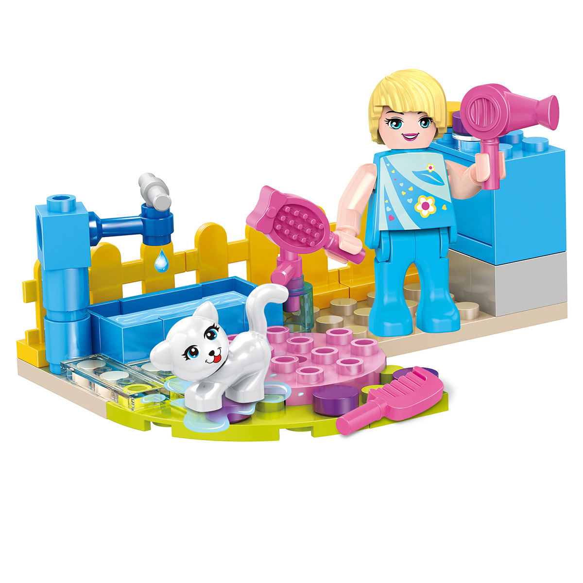 Cogo kocke Travelling Girl, 13.3x6.2x4.2