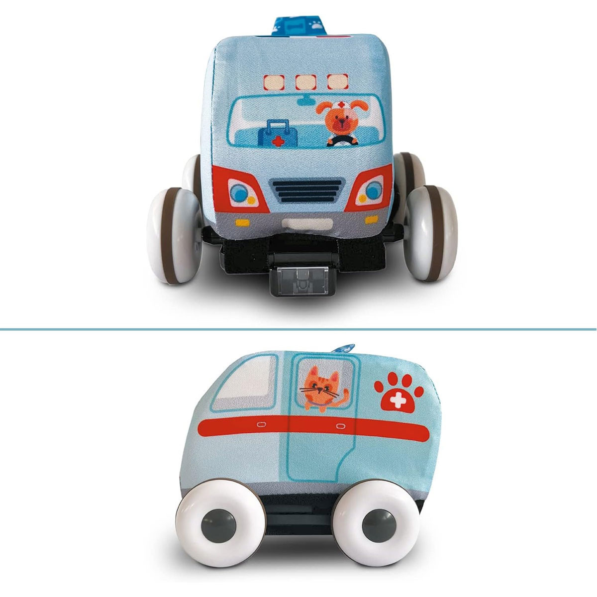 Jungle plišani auto sa volanom