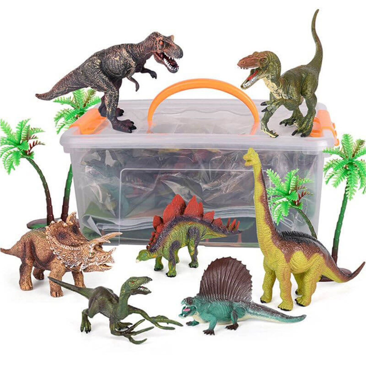 Jungle set dinosaurusa
