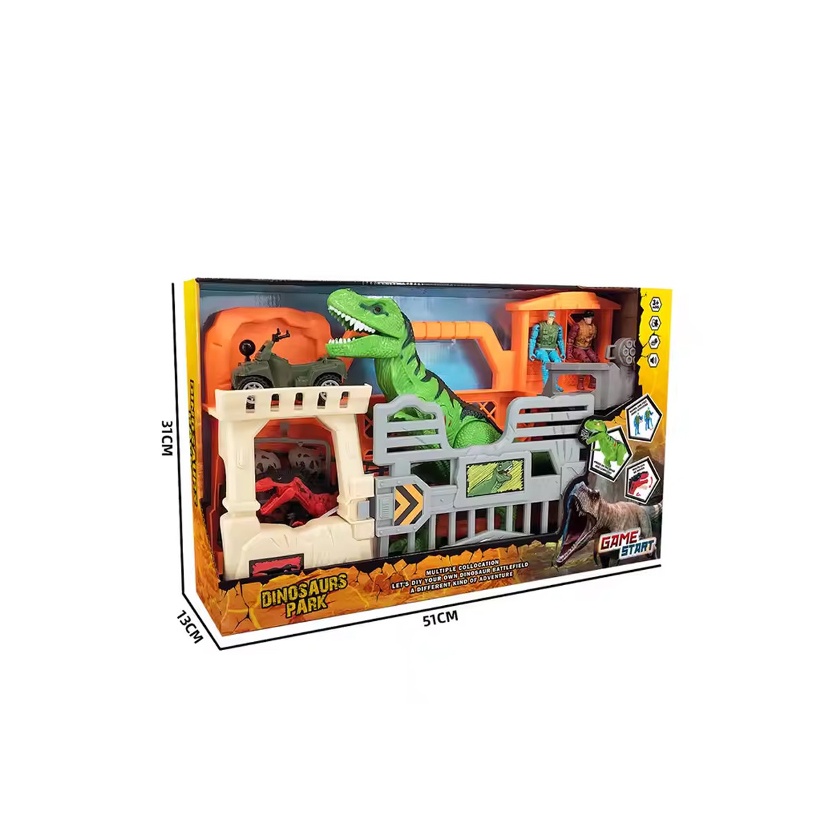 Jungle vozilo sa Dinosaurusima