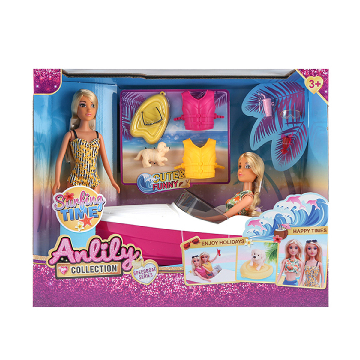 Jungle lutka u čamcu