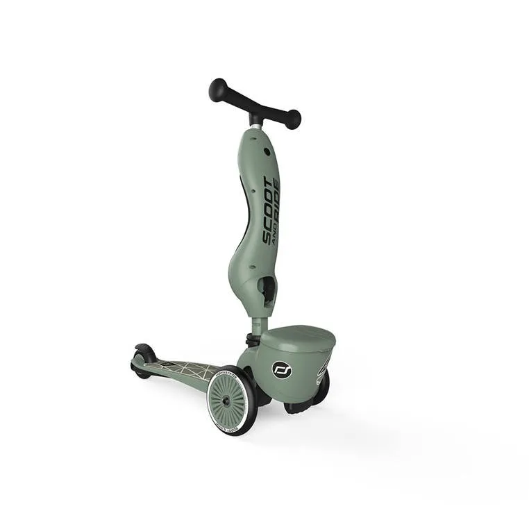 Scoot and ride trotinet Highwaykick 1, Green lines