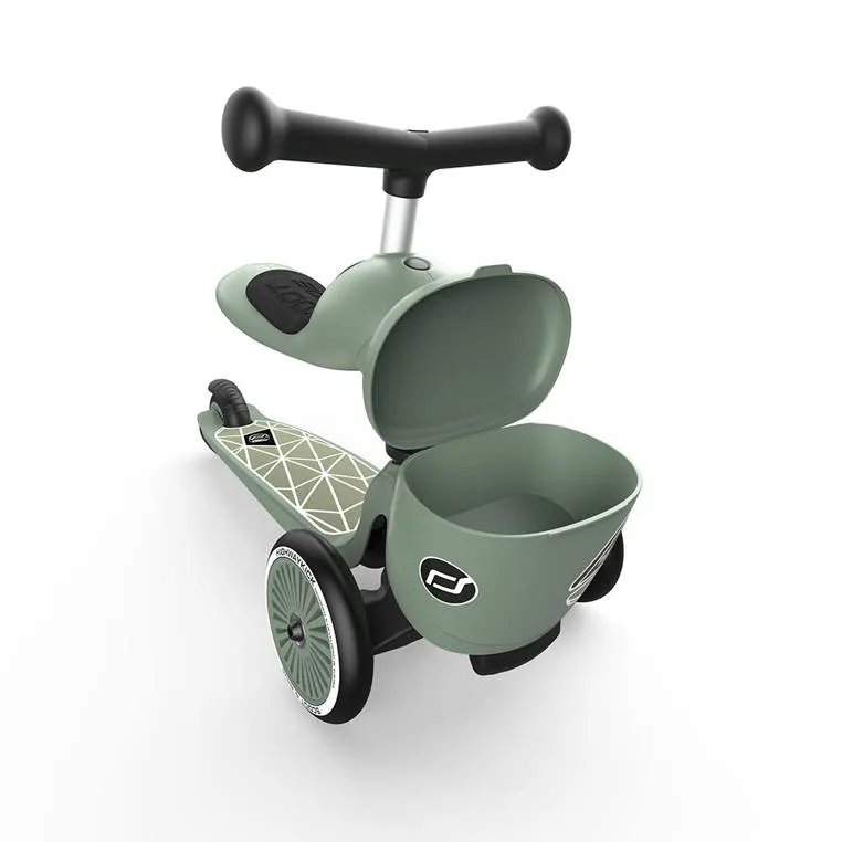 Scoot and ride trotinet Highwaykick 1, Green lines