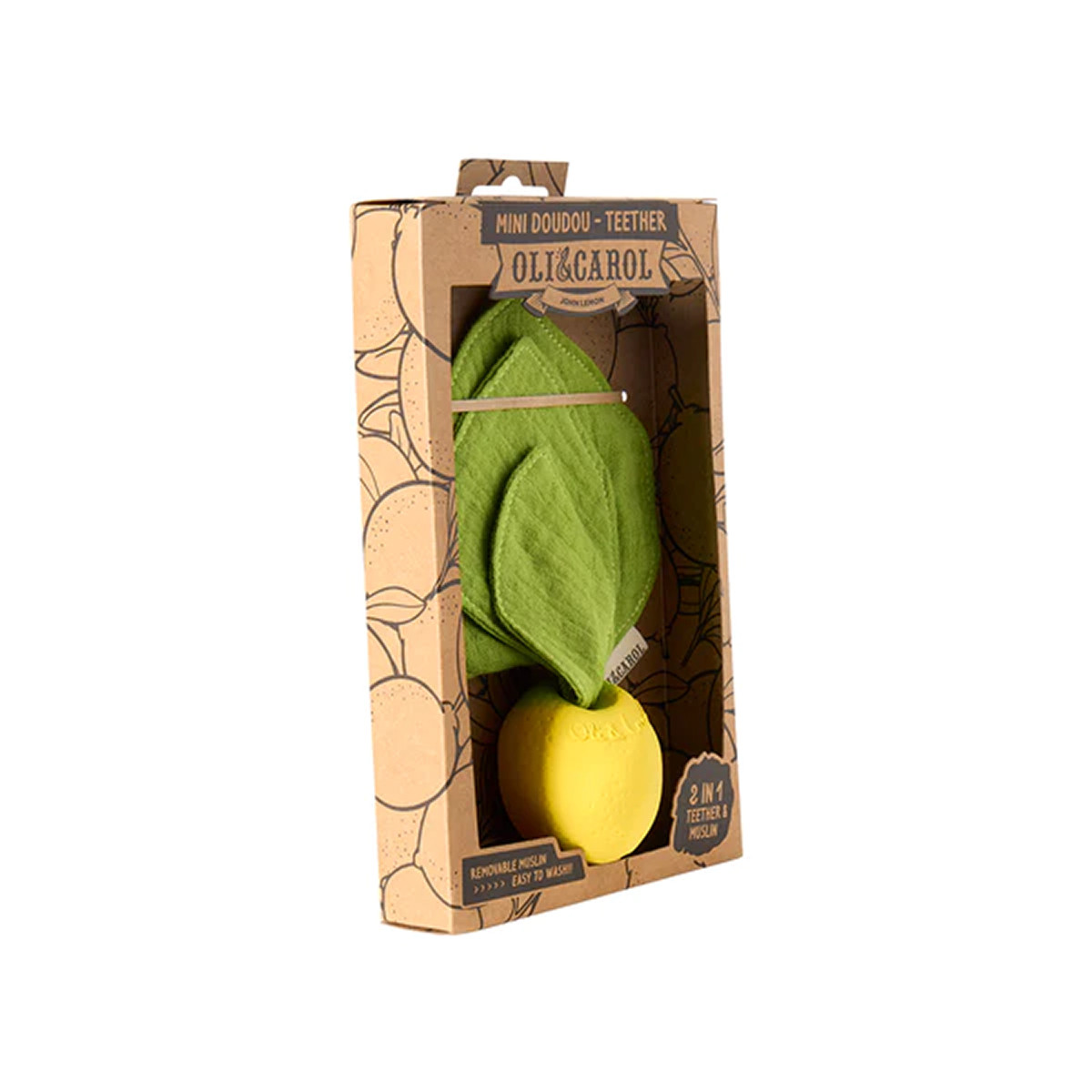 Oli&Carol mini glodalica sa mazilicom limun