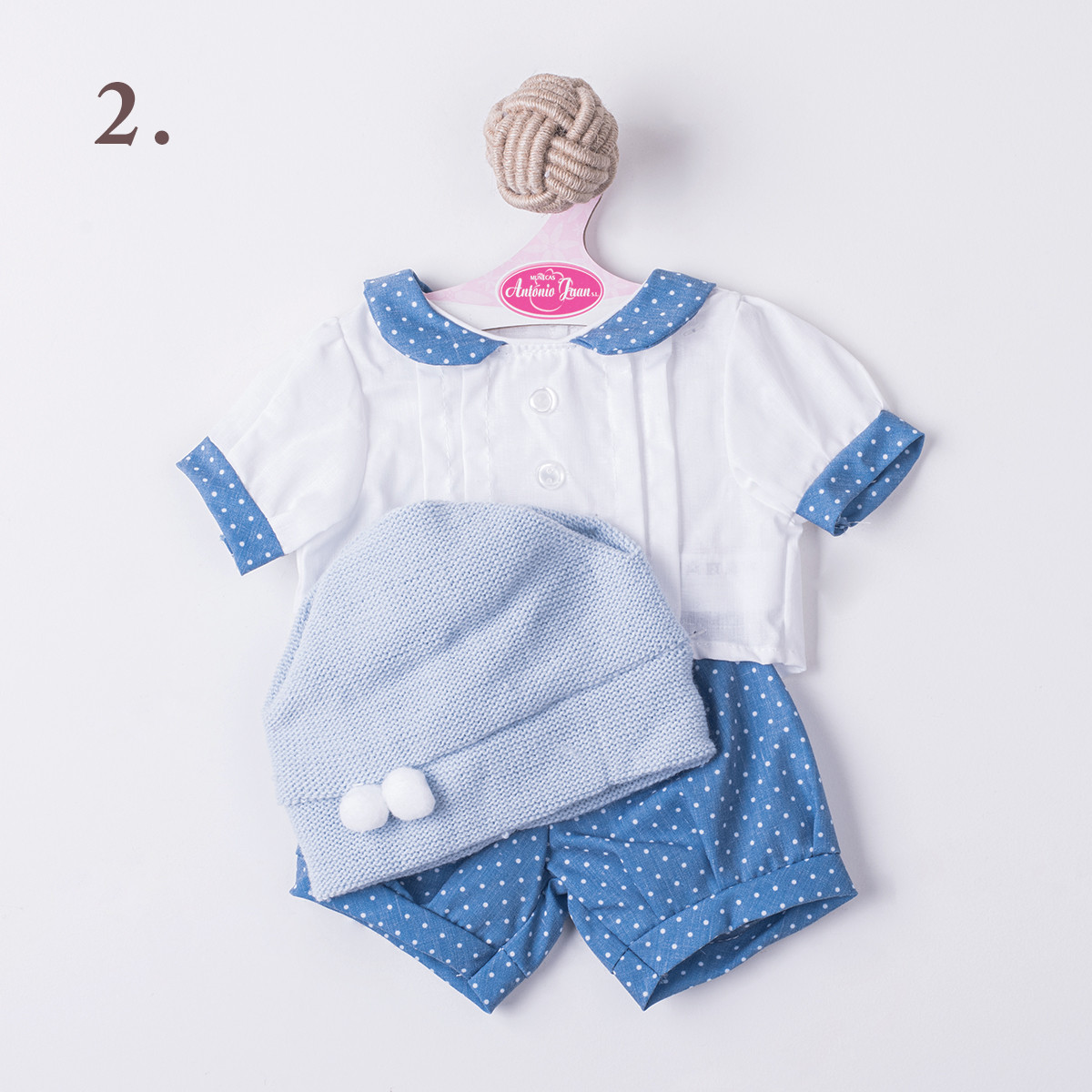 Antonio Juan garderoba za lutku, 42cm