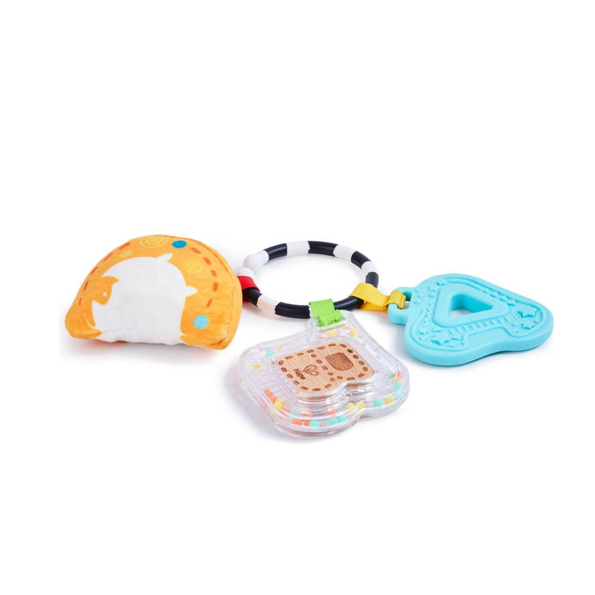 Hape bebi ABC set glodalica, zvečka I igračka